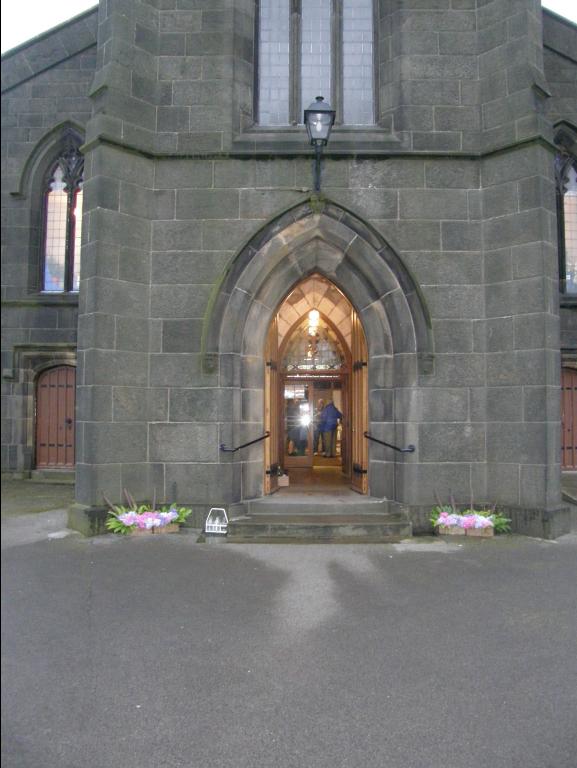 Entrance To St Anne's Church